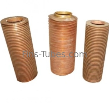 acheter DELLOK ASME Tubes de refroidissement thermique à nageoires extrudées en cuivre-aluminium online manufacture