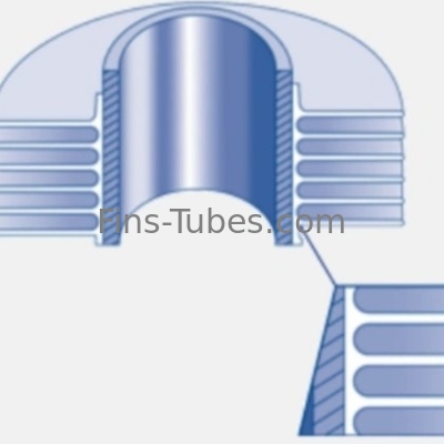 acheter Tubes à nageoires extrudés en cuivre Dellok pour refroidisseur à nageoires d'air online manufacture
