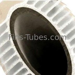acheter DELLOK Tubes à nageoires extrudées ASME SA215 Tubes en aluminium extrudées online manufacture