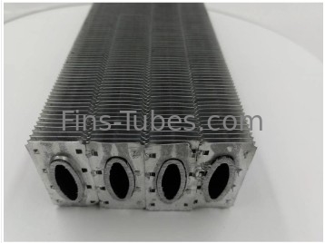 acheter DELLOK Aluminium 1100 Tuyau à nageoires spirales brasées à base de nickel. online manufacture