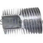 acheter DELLOK Tubes anodisées en aluminium pour machines à tubes extrudées à fin avec une efficacité de transfert de chaleur supérieure online manufacture