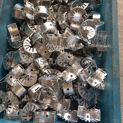 acheter Le type en aluminium de refroidissement EN10204 de kilolitre de circulaire de DELLOK a enfoncé le tube d'aileron online manufacture
