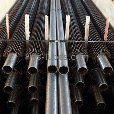 acheter Tube à ailettes longitudinal en U de l'acier au carbone A106 de bandes de DELLOK Brown online manufacture
