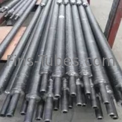 acheter Tube d'aileron plat de l'acier inoxydable EN10204 de rangée simple de DELLOK 25mm soudables online manufacture