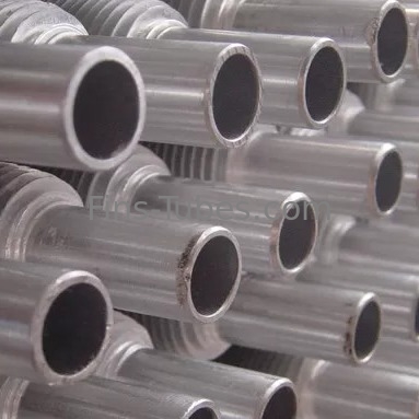 acheter Les ailerons sans couture Alu1050 de segment de densités de DELLOK ont expulsé tube d'aileron online manufacture