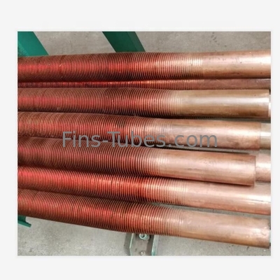 acheter La plaine solide CuNi de DELLOK dactylographient le tube d'en cuivre de la réfrigération 12FPI d'OD 16mm online manufacture