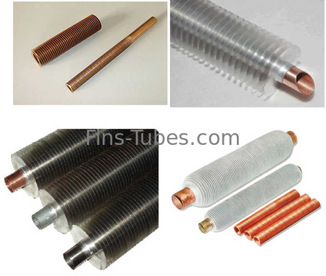 DELLOK Machine à tubes à nageoires extrudées pour échangeurs de chaleur et refroidisseurs utilisant un tube à nageoires hautes bimetallique