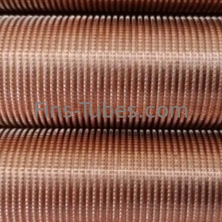 DELLOK Échangeur de chaleur Tubes à nageoires basses en cuivre extrudé