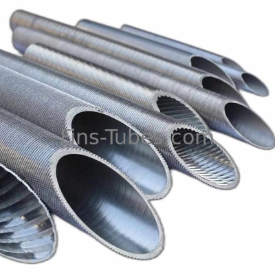 DELLOK Vente d'usine Tubes à nageoires basses de haute qualité à rainures internes en métal unique Tubes à nageoires de cuivre Fournisseurs Tubes à nageoires basses en cuivre