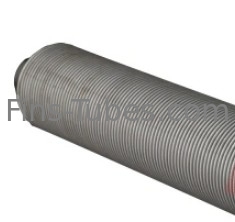 Dellok tube à nageoires en aluminium intégré pour refroidisseur d'air de chaudière
