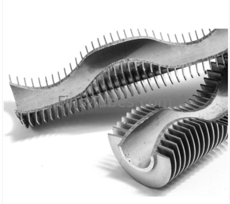 DELLOK Tuyaux de nageoires extrudées en aluminium les plus vendus