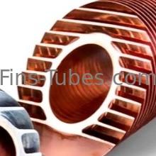 DELLOK Tubes à aileron extrudées pour échangeurs de chaleur pour condensateurs refroidis par air