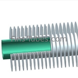 DELLOK Tubes à nageoires de type LL en acier au carbone