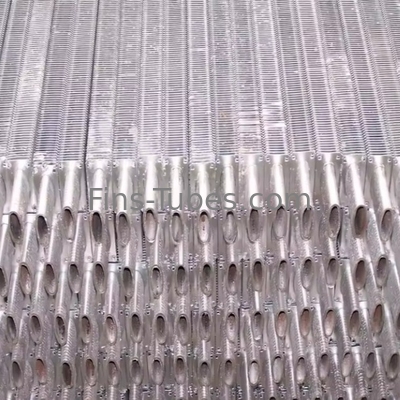 Tubes à nageoires simples intégrées pour une efficacité de transfert de chaleur à haute température