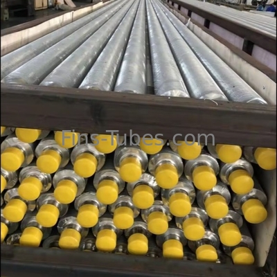 DELLOK 10 nageoires par pouce Tubes à nageoires en acier au carbone à pression nominale allant jusqu'à 2000 psi