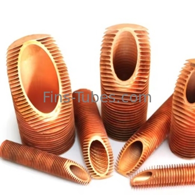 DELLOK Tubes à aileron en aluminium OD73.5 mm Capacité quotidienne jusqu'à 3500 mètres pour la dissipation de chaleur