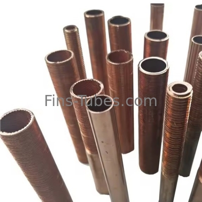 DELLOK Échangeur de chaleur d'efficacité Tubes à aileron avec boîte de support de tube 90° Coude 12-24 ailerons