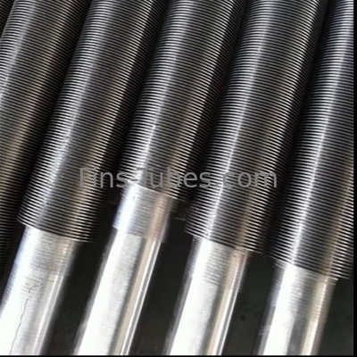 DELLOKTempérature Tubes à nageoires intégrés d'acier au carbone d'acier inoxydable de cuivre d'aluminium de titane 200°C
