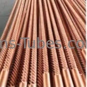 DELLOK 0,5 mm épaisseur de paroi de tube tube à nageoires extrudées pour revêtement en poudre/ galvanisation