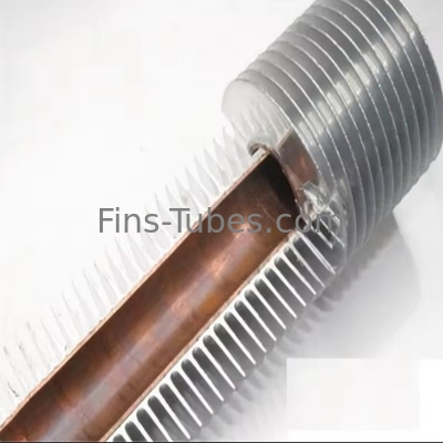 DELLOK L Tubes à nageoires avec nageoires en aluminium Formes personnalisées jusqu'à 2000 psi Pression nominale Certifié ISO