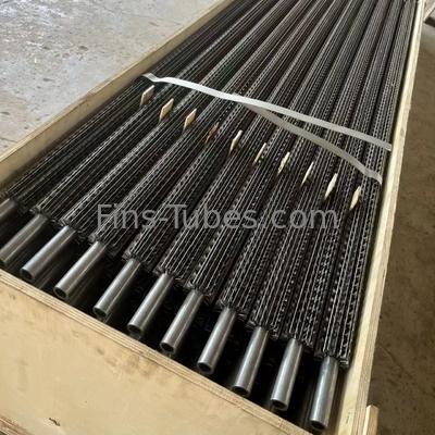 DELLOK Tubes à aileron brun en acier au carbone à haute température