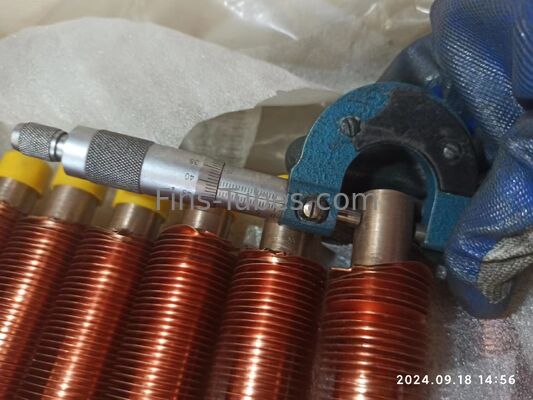DELLOK YONGHUI Tube Od 19mm Min Extrudé Machine à tubes à ailettes fournie