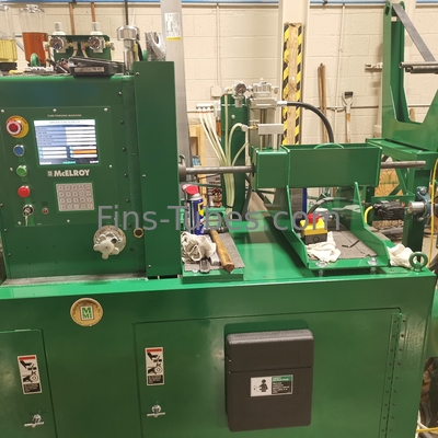 Type de l'acier inoxydable G de DELLOK soudant la machine de Finning de tube de CERT 3,1