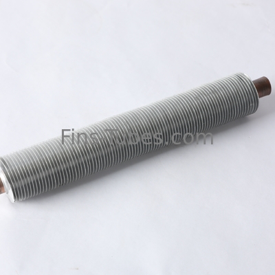 Tube d'aileron incorporé par 50.8mm cannelé par 2.1mm de l'échangeur de chaleur de DELLOK 12 FPI OD