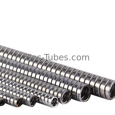 L'acier inoxydable OD15.88mm de DELLOK TP304 SMLS a serti par replis le tube d'aileron