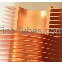 DELLOK Tubes rondes en alliage de cuivre de haute hauteur de radiateur 10,5 mm