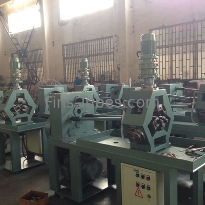 Machine en laiton de refroidissement de Finning de tube de Brone 380V de cannelure hélicoïdale de DELLOK
