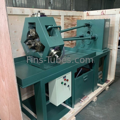 Machine en laiton de refroidissement de Finning de tube de Brone 380V de cannelure hélicoïdale de DELLOK