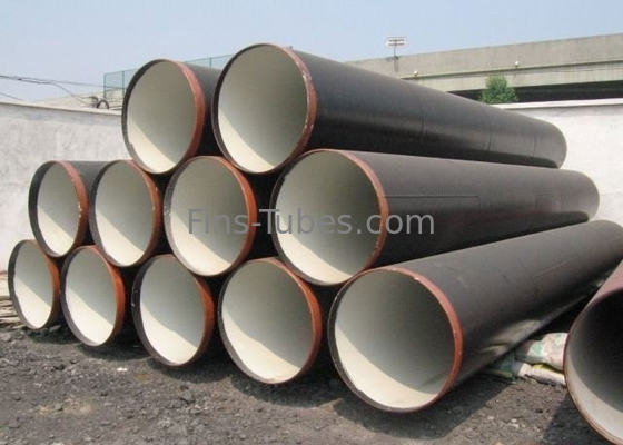 Tubes soudés en spirale du grand diamètre SSAW de noir de tuyau d'acier au carbone de DELLOK Q235B