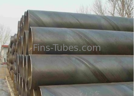 Tubes soudés en spirale du grand diamètre SSAW de noir de tuyau d'acier au carbone de DELLOK Q235B