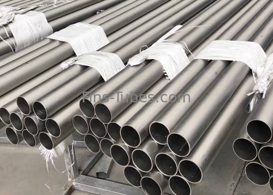 Le tube sans couture titanique Gr2 de DELLOK ASTM B861 a laminé à froid